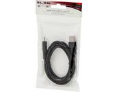 Kable USB - Blow Kabel USB DC 0.7/2.51.5 m Czarny 66-079 (66-079#) - miniaturka - grafika 1