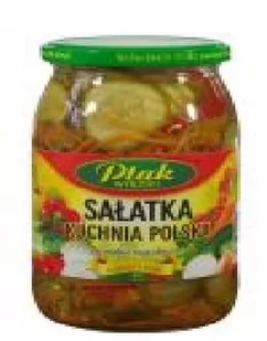 Ptak Sałatka Kuchnia Polska 880ml - Pasztet i przetwory mięsne - miniaturka - grafika 1