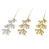 Ozdoby bożonarodzeniowe - Gałązka brokat 30 cm mix - miniaturka - grafika 1