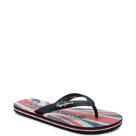 Klapki i japonki męskie - Pepe Jeans London Japonki HAWI FLAG M - miniaturka - grafika 1