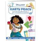 Książki edukacyjne - Disney uczy. Karty pracy przedszkolaka. 6-latki - miniaturka - grafika 1