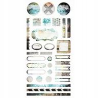 Scrapbooking - NAKLEJKI PAPIEROWE 15x30 - Hazy Days - 7 Dots Studio - miniaturka - grafika 1