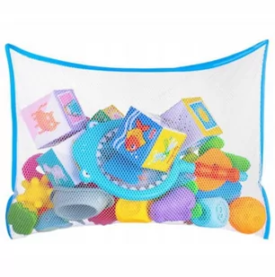 Bocioland Organizer Siateczka Na Zabawki Kąpielowe 0311 - Zabawki do kąpieli - miniaturka - grafika 1