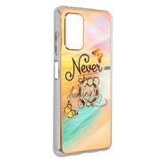 Etui i futerały do telefonów - Etui z dwóch materiałów do Samsung Galaxy A32 5G z pierścieniem wspierającym Orange Beach Design - miniaturka - grafika 1