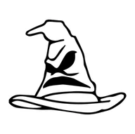 Akcesoria motoryzacyjne - Naklejka na auto HARRY POTTER na auto 10 cm - miniaturka - grafika 1