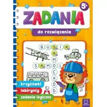AKSJOMAT Zadania do rozwiązania. Krzyżówki, labirynty, zadania logiczne - Opracowanie zbiorowe - Łamigłówki - miniaturka - grafika 1