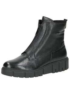 CAPRICE Buty damskie Boot Flat 9-25352-43 półdługie kozaki, Czarna papka, 41 EU - Kozaki damskie - miniaturka - grafika 1