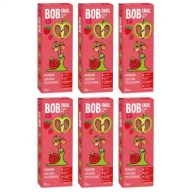 Inne słodycze - Bob Snail Przekąska jabłko-truskawkowa z owoców bez dodatku cukru Zestaw 6 x 30 g - miniaturka - grafika 1