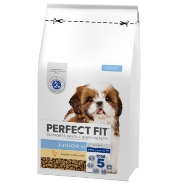 Perfect Fit™ - sucha karma pełnoporcjowa dla szczeniąt małych ras, bogata w kurczaka 6kg