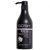 Odżywki do włosów - Gosh Rose Oil odżywka do włosów z olejkiem różanym 450ml - miniaturka - grafika 1