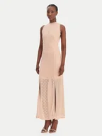 Sukienki - Guess Sukienka letnia W6GK16 K2953 Pomarańczowy Slim Fit - miniaturka - grafika 1