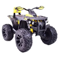 Pojazdy elektryczne dla dzieci - WIELKI QUAD NA AKUMULATOR POWER HERO -  4 SILNIKI, MIĘKKIE KOŁA/QLS3288 - miniaturka - grafika 1