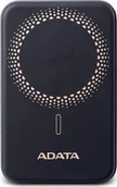 Powerbanki - Powerbank ADATA POWER BANK USB-C 5000MAH BLACK/R050 MAGNETIC PR050-11BK ADATA - miniaturka - grafika 1