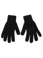 Rękawiczki - Calvin Klein Jeans Rękawiczki Męskie Monogram Gloves K60K607624 Czarny - miniaturka - grafika 1