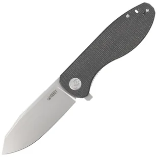 Nóż składany Kubey Knife Master Chief Black Micarta, Bead Blast AUS-10 by Keanu Alfaro (KU358H) - Noże - miniaturka - grafika 1