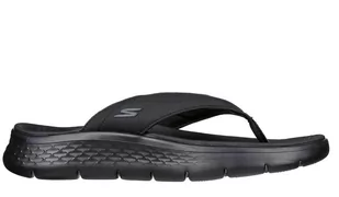 Buty japonki męskie Skechers GO WALK Flex Sandal - Splendor (229202-BBK)-43 - Klapki i japonki męskie - miniaturka - grafika 1