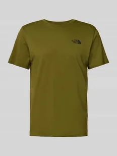 T-shirt z nadrukiem z logo model ‘Simple Dome’ - Koszulki męskie - miniaturka - grafika 1