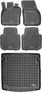 Dywaniki samochodowe - Seat Tarraco SUV od 2018r. Bagażnik REZAW 231439 + Dywaniki REZAW 200213 - miniaturka - grafika 1