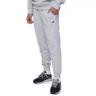 Spodnie sportowe męskie - Spodnie dresowe New Balance MP23600AG - szare - miniaturka - grafika 1