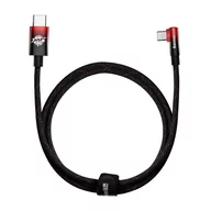 Kable USB - Kabel USB-C do USB-C Baseus MVP2, 100W, 1m (czarno-czerwony) - miniaturka - grafika 1