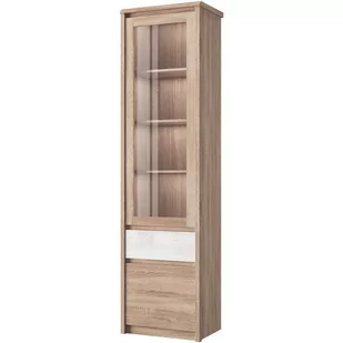 Witryna 1D1W1S Somma Mebel Bos Dąb Sonoma, Sosna Canion - Witryny - miniaturka - grafika 1