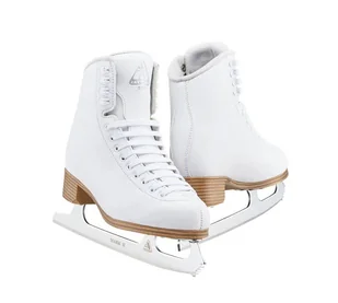 Damskie łyżwy Jackson Classic 500 White - Łyżwy - miniaturka - grafika 1