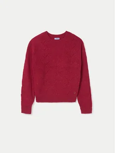 Mayoral Sweter 7303 Czerwony Regular Fit - Swetry dla chłopców - miniaturka - grafika 1