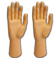 Biżuteria - akcesoria - 2x damska ręka jako stojak na biżuterię na naszyjniki, pierścionki, rękawiczki damska ręka dekoracyjna do profesjonalnej prezentacji biżuterii uchwyt na pierścionek - ręka jubilerska stojak na zegarek ręka prezentacyjna kolor skóry - miniaturka - grafika 1