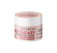 Żele do paznokci - Claresa, Żel budujący, SOFT&EASY BUILDER GEL CHAMPAGNE, 12g - miniaturka - grafika 1