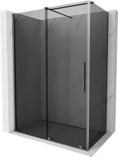 Mexen Velar kabina prysznicowa rozsuwana 160x75 cm, grafit, gun metal - 871-160-075-41-95 - Kabiny prysznicowe - miniaturka - grafika 1
