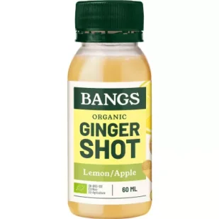 Bangs Shot imbirowy z jabłkiem i cytryną 60 ml Bio - Soki i napoje niegazowane - miniaturka - grafika 1