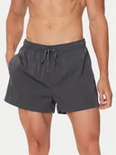 Kąpielówki męskie - Calvin Klein Swimwear Szorty kąpielowe KM0KM01048 Szary Regular Fit - miniaturka - grafika 1