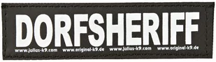 Trixie Naklejka na rzep 2 Julius-K9 S DOHRSHERIFF - Smycze dla psów - miniaturka - grafika 1