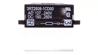 Silniki elektryczne i akcesoria - Siemens Układ tłumiący RC 127-240V AC 150-250V DC ze wkaźnikiem LED S0 3RT2926-1CD00 1CD00 - miniaturka - grafika 1
