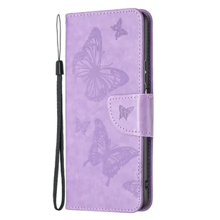Pokrowiec König Design kompatybilny z etui na telefon komórkowy Xiaomi Redmi Note 11 Pro / Note 11 Pro+ 5G ze skóry syntetycznej - fioletowe etui na telefon komórkowy - Etui i futerały do telefonów - miniaturka - grafika 1