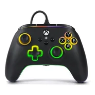 Kontrolery gier na PC - Kontroler PowerA Advantage Wired pro Xbox Series X|S with Lumectra (XBGP0140-01) Czarny - miniaturka - grafika 1