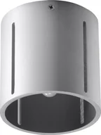 Lampy sufitowe - Lampa sufitowa Lumes Minimalistyczny plafon walec LED E803-Iner - szary - miniaturka - grafika 1