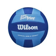 Siatkówka - Piłka Do Siatkówki Wilson Super Soft Play Volleyball Royal/Navy roz 5 - miniaturka - grafika 1