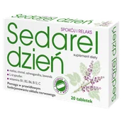 Układ nerwowy - Sedarel Dzień, 20 tabletek - miniaturka - grafika 1