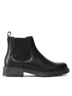 Botki damskie - Clarks Sztyblety Orinoco2 Lane 261636194 Czarny - miniaturka - grafika 1