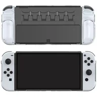 Akcesoria do Nintendo - Etui DOBE TNS-1190 do Nintendo Switch Oled Przezroczysty - miniaturka - grafika 1
