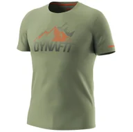 Koszulki sportowe męskie - Męska koszulka Dynafit Transalper Graphic S/S Tee M Rozmiar: M / Kolor: szary/czarny - miniaturka - grafika 1