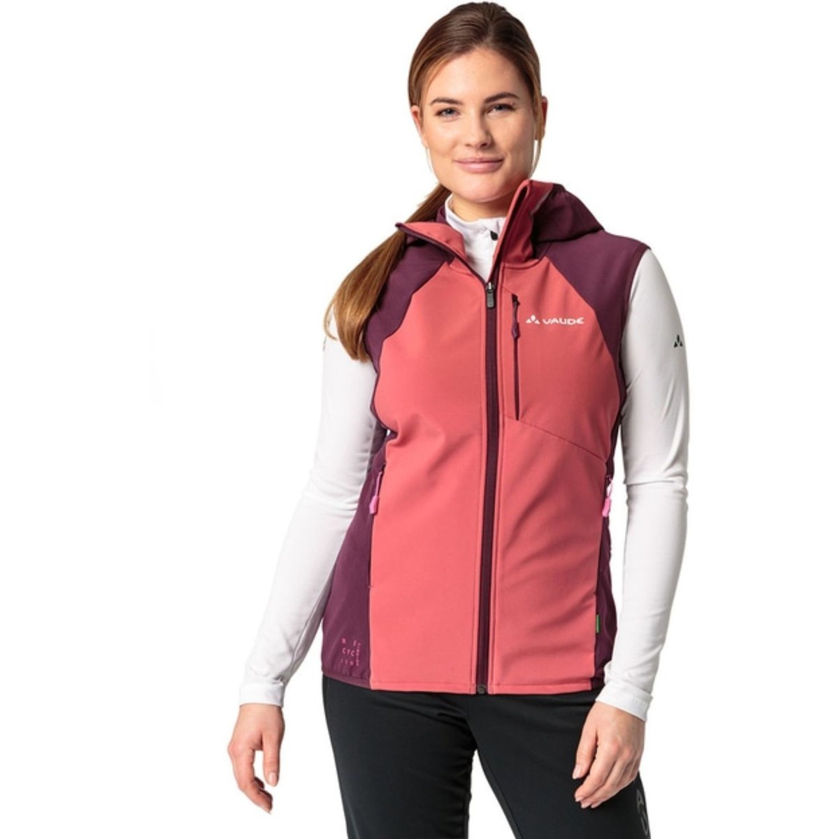 Kamizelka damska Vaude Larice II trekkingowa sportowa wiatroszczelna softshell-XS