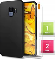 Etui i futerały do telefonów - Hello Case Etui do Samsung Galaxy S9 Czarne, Matowe, Obudowa Slim, Silikon - miniaturka - grafika 1