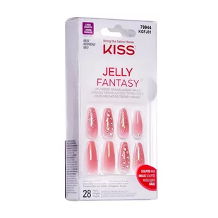 KISS Szt. Paznokcie Jelly Fantasy KGFJ01 Be Jelly - Sztuczne paznokcie i akcesoria - miniaturka - grafika 1