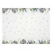 Obrusy i serwetki - Serweta 30 x 40 Natu5 Komplet 4 szt Biały+Ziel - miniaturka - grafika 1