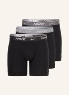 Majtki damskie - Nike Bokserki Dri-Fit Everyday Cotton Stretch, 3 Szt. schwarz - miniaturka - grafika 1