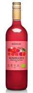 Herbata - KOMBUCHA HIBISKUS I CZEREŚNIA BIO 750 ml - DELIKATNA (ZAKWASOWNIA) - miniaturka - grafika 1