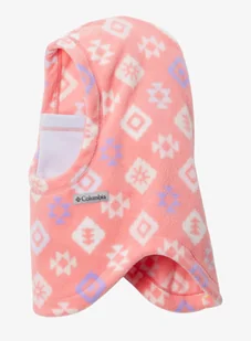 Kominiarka dziecięca Columbia Frosty Trail Youth Balaclava - hot coral hinterland - Czapki i chusty sportowe męskie - miniaturka - grafika 1