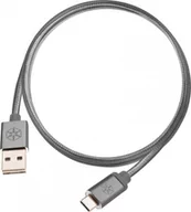 Kable USB - SilverStone SST-cpu04 °C 1000 REVE odwracalnej tylnej USB-A do kabla USB typu C do telefonów komórkowych, tabletów i urządzeń Digital plecionka z 3 A do ładowania wymagają wydajnych, 1 m, płaszcz z ny 52028 - miniaturka - grafika 1